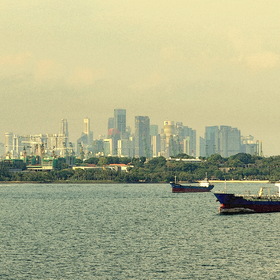 Панорама Сингапур-Сити