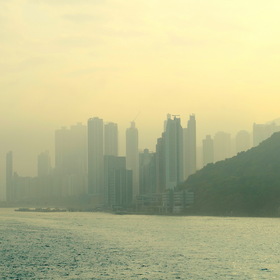 Гонконг - Кеннеди Таун - туманным утром