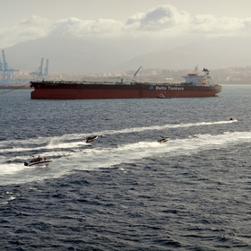 Гонки в бухте Гибралтара
