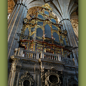 Орган собора в Саламанке