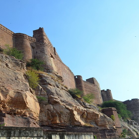Серия Индия - у стен форта Джайпура