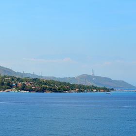 Вид на курортное местечко Табаняо - Филиппины