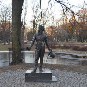 Памятник А.С. Пушкину в Риге