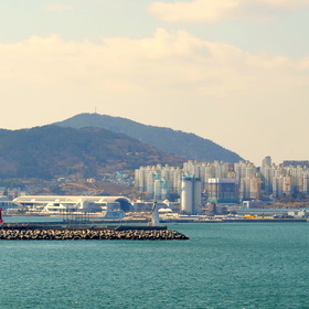 Вид на город Ёсу - Ю.Корея